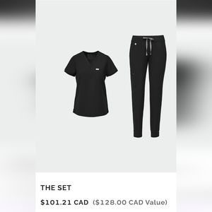 U-FEEL ladies scrubs brand New Medium red